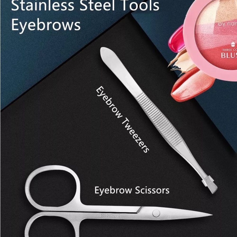 19 in 1 Stainless Steel Manicure Set - Picture 10 of 13